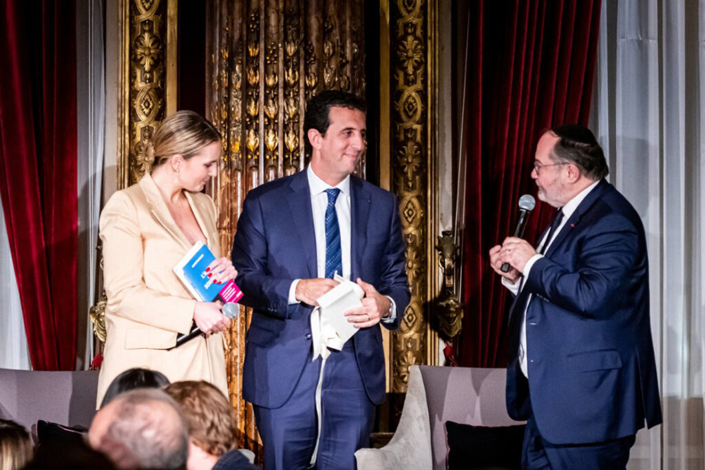 Charlotter Rosier Tapiro, Alain Toledano et Ariel Goldmann